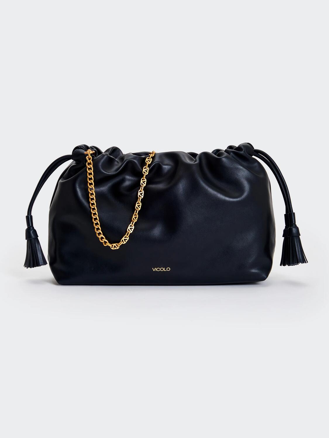 Vicolo Borsa Tassel Nero