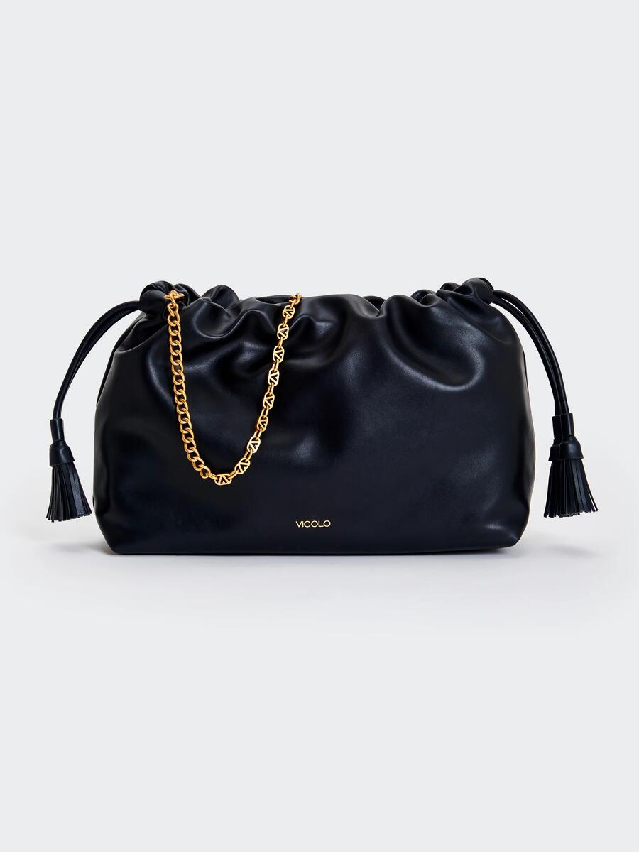Vicolo Borsa Tassel Nero