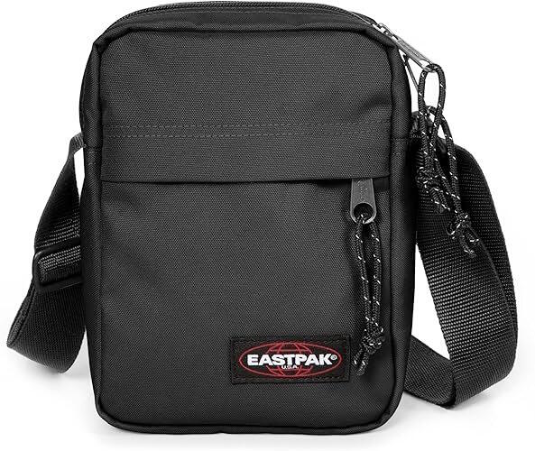 Eastpak Tracolla Borsello Nero The One 008 3 tasche Black EK045008
