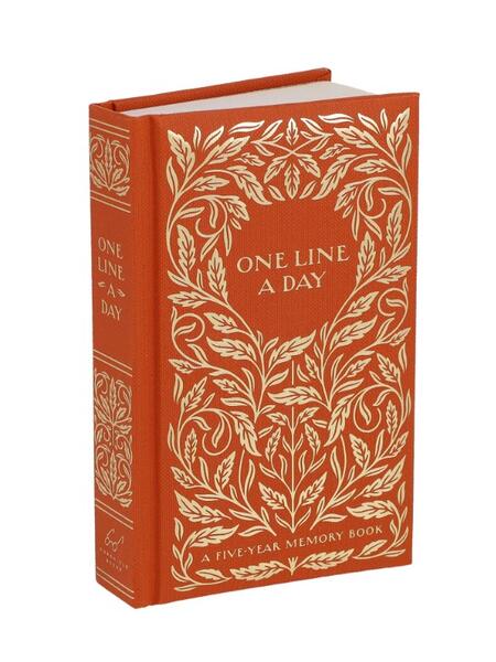 Gilded - One Line a Day A Five-Year Memory Book