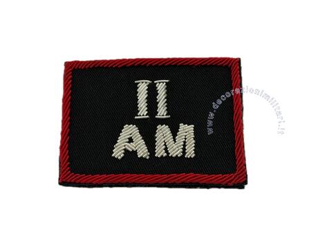  Grado Velcro OP Ricamato - II Allievo Maresciallo