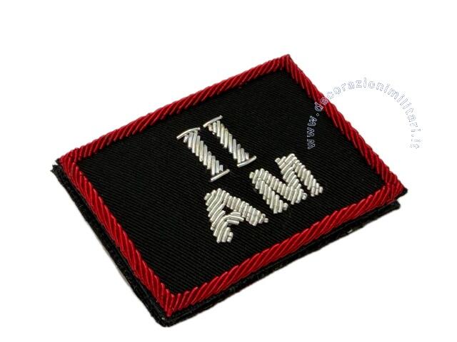  Grado Velcro OP Ricamato - II Allievo Maresciallo