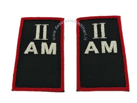 Tubolari Ricamati Invernali - II Allievo Maresciallo