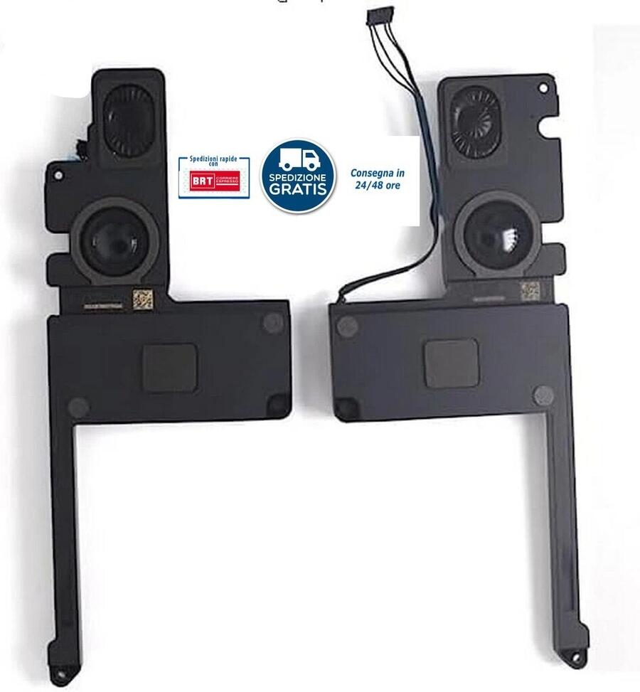SPEAKER APPLE MACBOOK PRO A1398 SET CASSE AUDIO ANNO 2012 2013 2014 2015