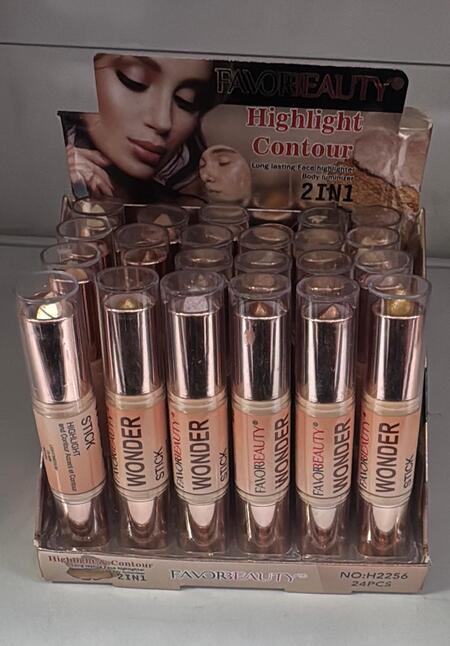 FAVORBEAUTY 2 IN 1 ILLUMINANTE & CONTORNO OCCHI
 [Conf.da 24 pezzi]
