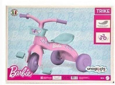 GIAV - Triciclo Barbie con Cestino - G718 - 18mesi+