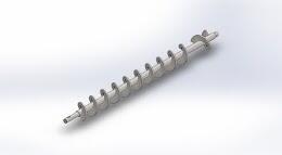 Girolami  Coclea per macchine TI  28/34 versione per flangia con cuscinetto T-003118