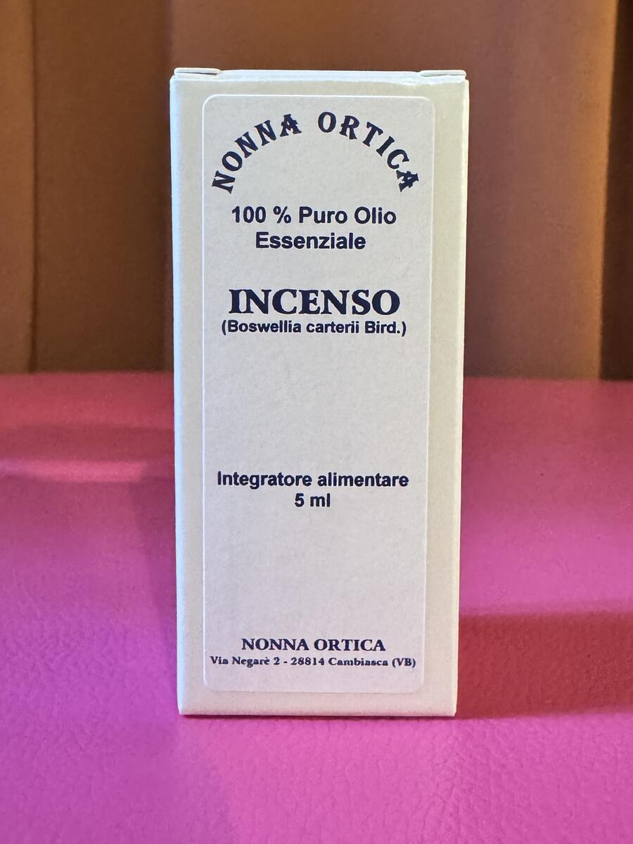 Incenso olio essenziale 