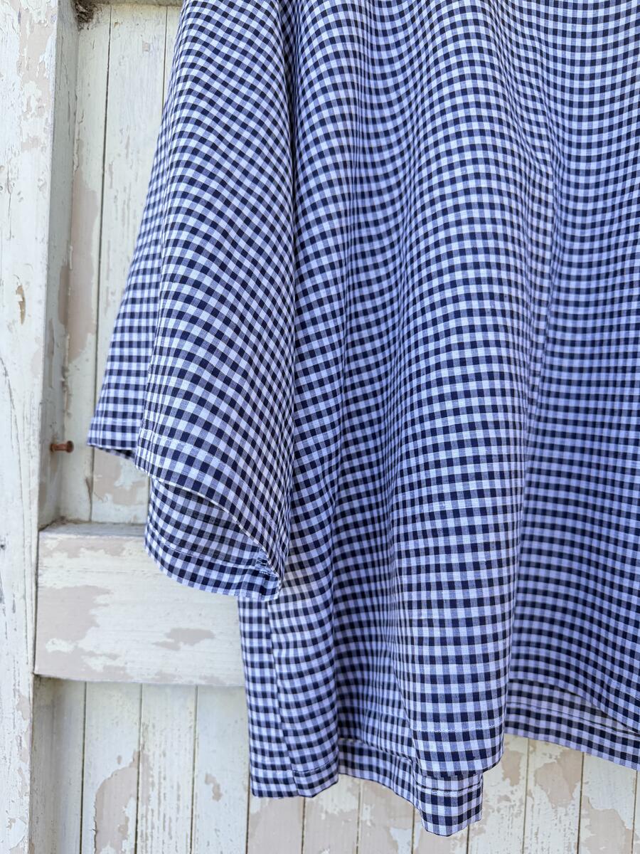 Camicia vichy blu