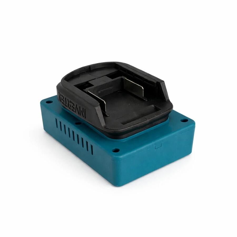 Inverter Portatile a Batteria 2 USB e 1 USB-C Convertitore da DC 21V a AC 220V