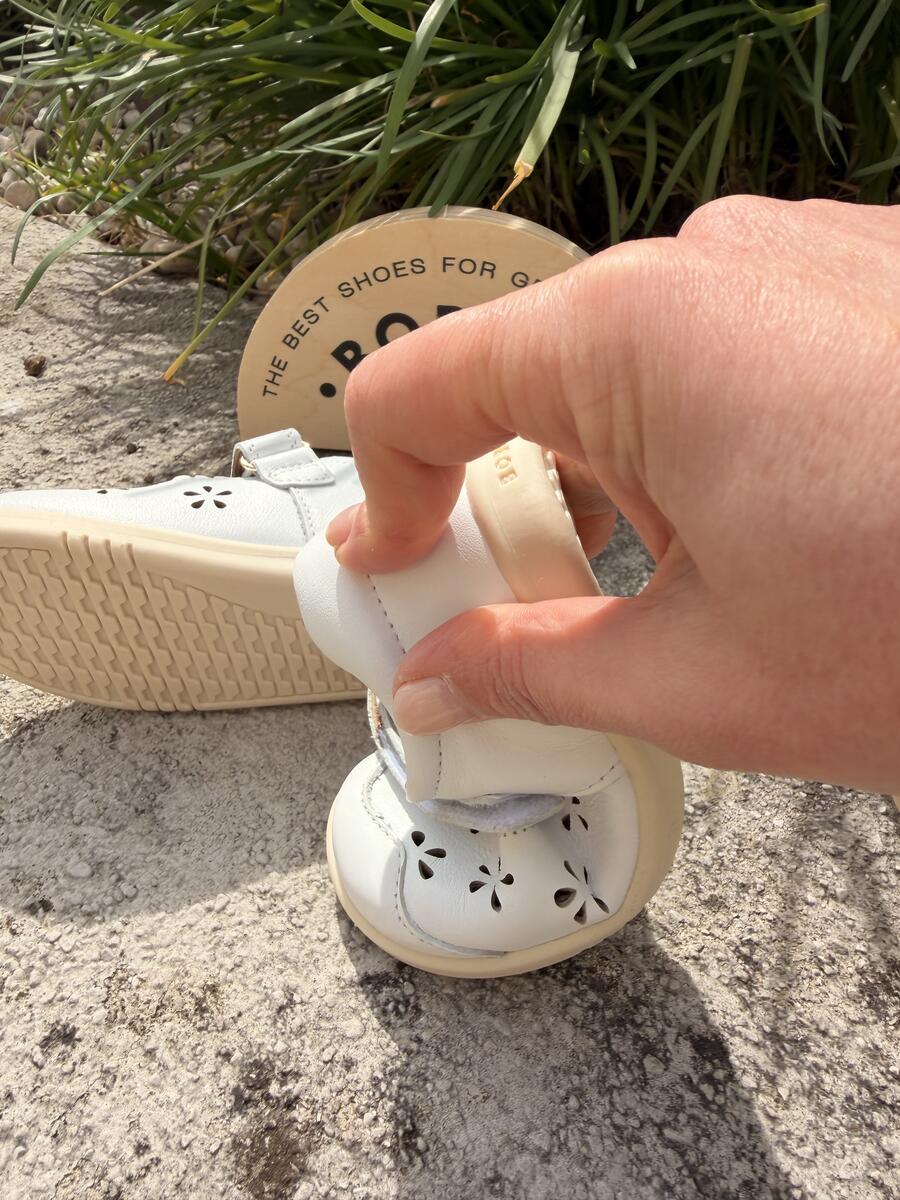 Bobux I-Walk Ballerina – Heather White