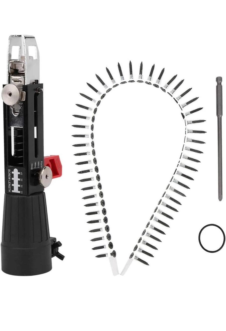 Adattatore Conversione Trapano a Catena Automatica a Cacciavite Sparachiodi