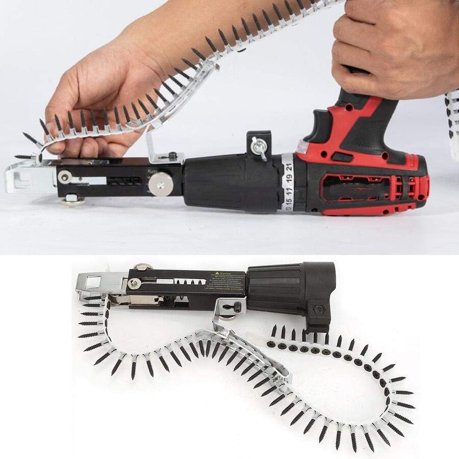 Adattatore Conversione Trapano a Catena Automatica a Cacciavite Sparachiodi