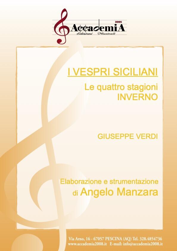 I VESPRI SICILIANI "Le Quattro stagioni" Inverno (Per Banda) - Angelo Manzara / Giuseppe Verdi