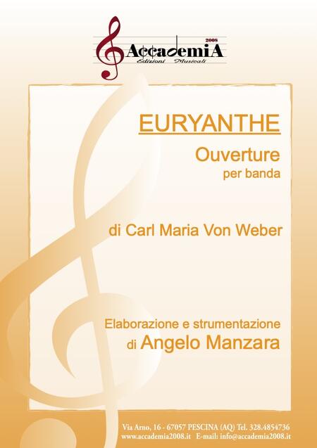 EURYANTHE "Ouverture" (Per Banda) - Angelo Manzara / Carl Maria von Weber