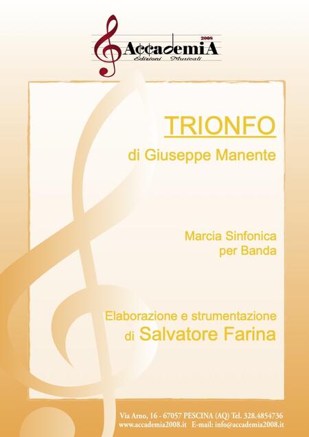 TRIONFO (Per Banda) - Salvatore Farina / Giuseppe Manente