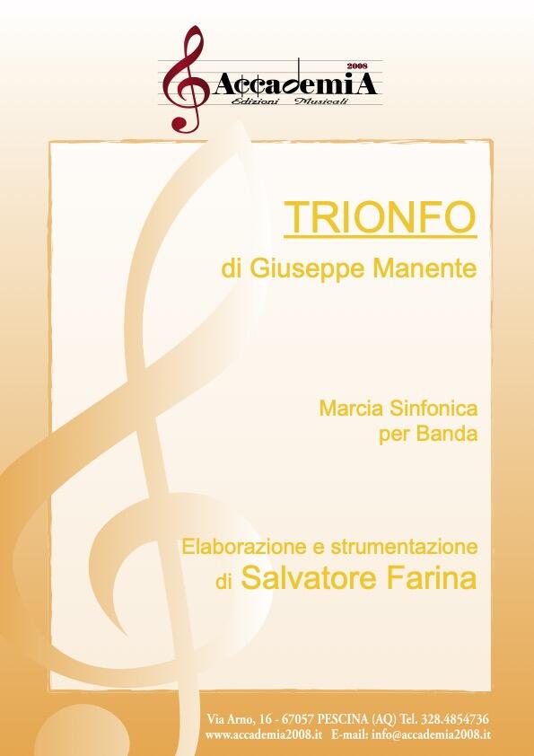 TRIONFO (Per Banda) - Salvatore Farina / Giuseppe Manente