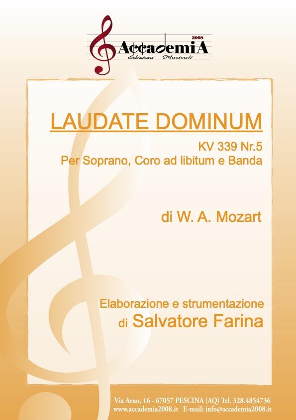 LAUDATE DOMINUM (Per Banda) - Salvatore Farina / Wolfgang Amadeus Mozart