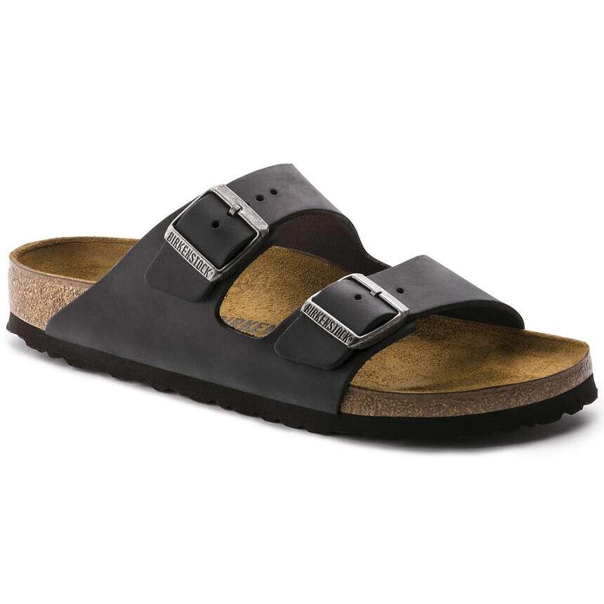 Birkenstock Arizona Black Oiled Leather 552113