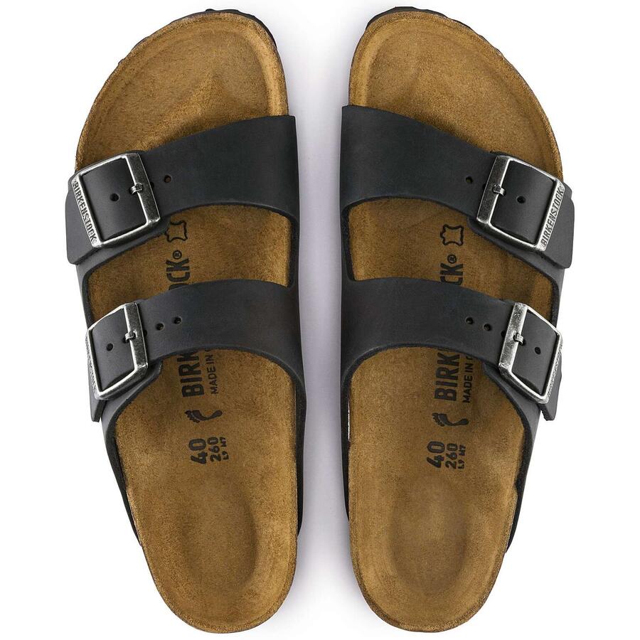 Birkenstock Arizona Black Oiled Leather 552113