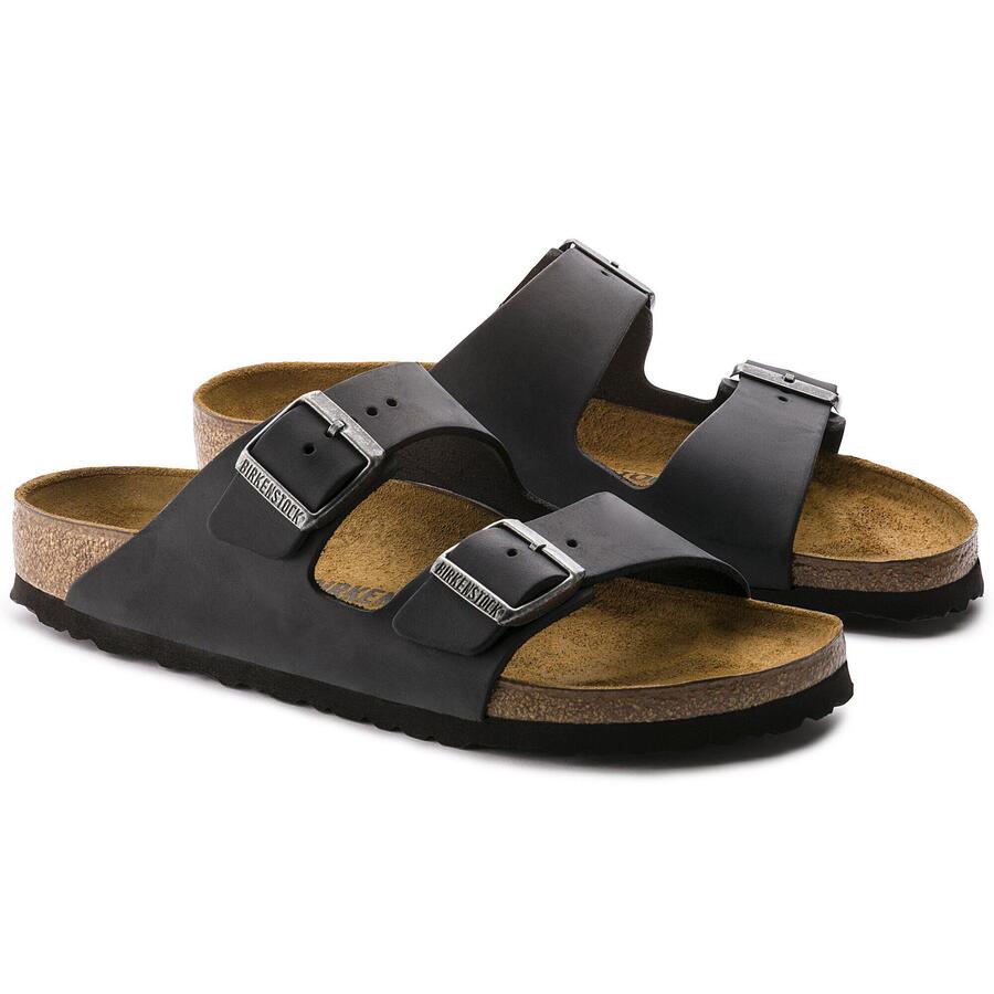 Birkenstock Arizona Black Oiled Leather 552113