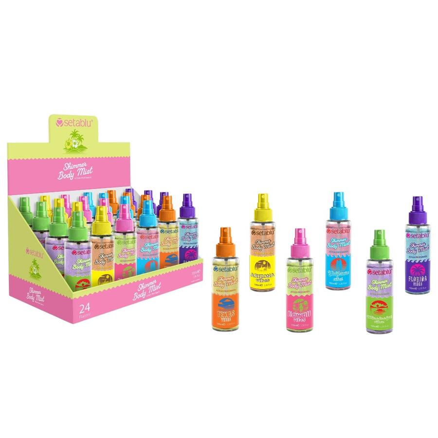 SETABLU ACQUA PROFUMATA 6 FRAGANZE 100 ML (Confezione da 24 pezzi) 