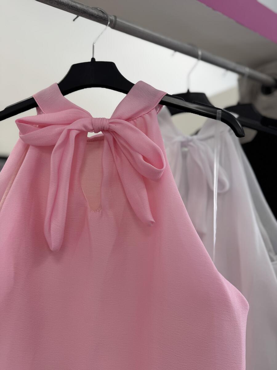 NOVITÀ Blusa a palloncino in lyocell