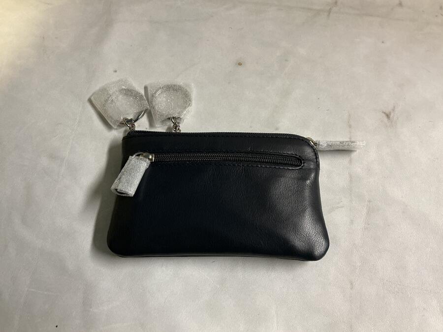 Bustina Blu Scuro Nappa