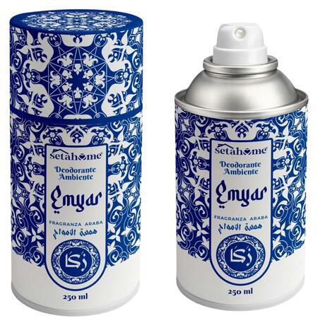 SETABLU DEO AMBIENTE ARABO EMYAR 250 ML (Confezione da 12 pezzi)
