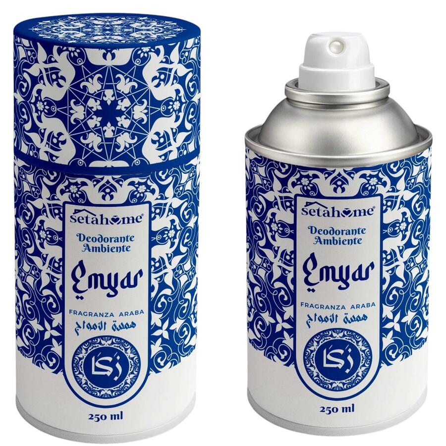 SETABLU DEO AMBIENTE ARABO EMYAR 250 ML (Confezione da 12 pezzi)