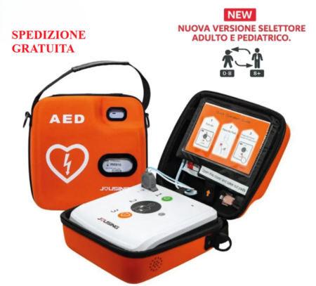 Defibrillatore Semiautomatico JOUSING adulto/pediatrico