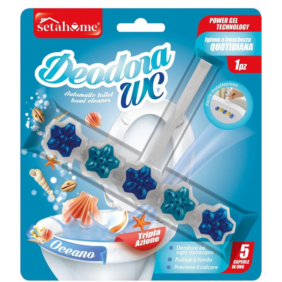 SETABLU DEODORANTE WC 50 GR OCEANO (Confezione da 24 pezzi) 