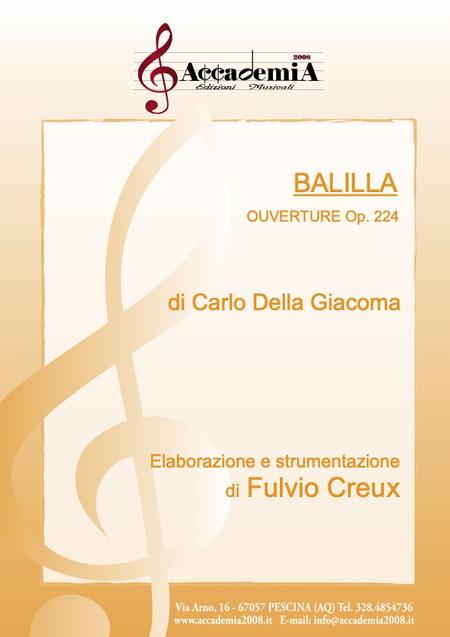 BALILLA (Per Banda) - Fulvio Creiux / Carlo Della Giacoma