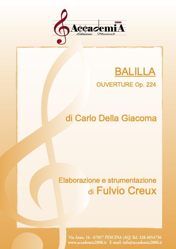 BALILLA (Per Banda) - Fulvio Creiux / Carlo Della Giacoma