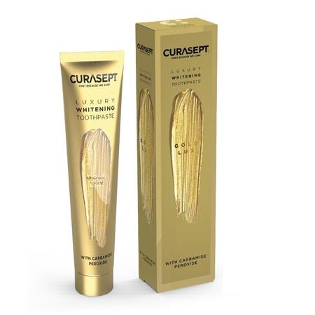 CURASEPT LUXURY WHITENING GOLD - Gel dentifricio sbiancante