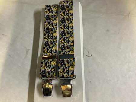 Bretelle Astratta Giallo