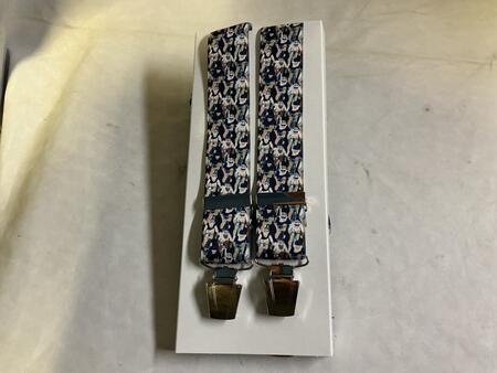 Bretelle Astratta Blu