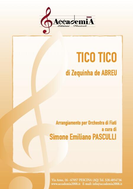 TICO TICO (Per Banda) - Simone Emiliano Pasculli / Zequinha de Abreu