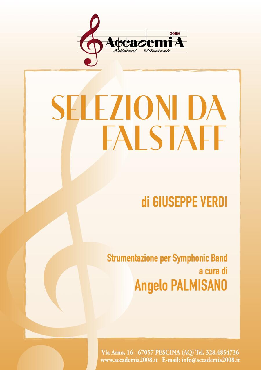 SELEZIONI DA FALSTAFF (Per Banda) - Angelo Palmisano / Giuseppe Verdi