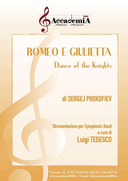 DANCE OF THE KNIGHTS  da ROMEO E GIULIETTA (Per Banda) - Luigi Tedesco / Sergej Sergeevič Prokof'ev