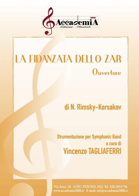 LA FIDANZATA DELLO ZAR  "Ouverture" (Per Banda) - Vincenzo Tagliaferri / Nikolaj Andreevič Rimskij Korsakov
