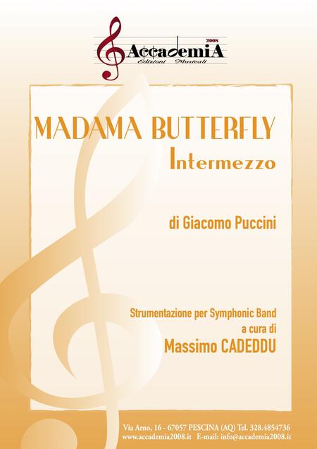 MADAMA BUTTERFLY "Intermezzo" (Per Banda) - Massimo Cadeddu / Giacomo Puccini
