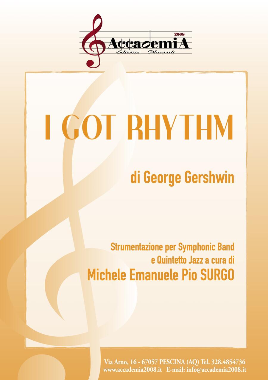 I GOT RHYTHM (Per Banda e Quintetto Jazz) - Michele Emanuele PIo Surgo / George Gershwin