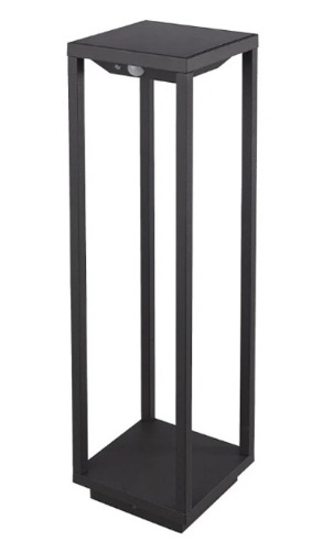 Lampada da terra Ricaricabile Home Solar di Zafferano Colore Grigio