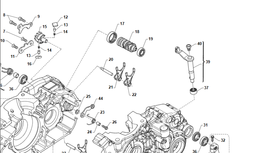 VITE LEVA FRIZIONE M6X1 L.13.2 KZ 