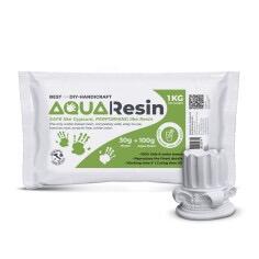 AQUA RESIN - Resina Minerale in Polvere Bianca atossica e sicura KG 1