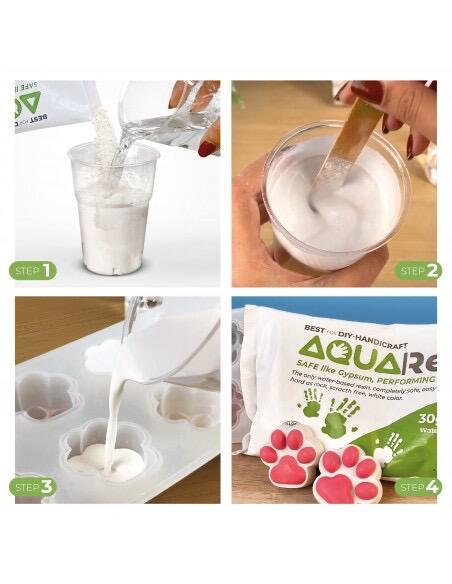 AQUA RESIN - Resina Minerale in Polvere Bianca atossica e sicura KG 1