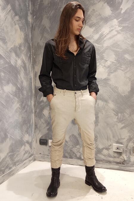 Masnada - Pantalone slim beige