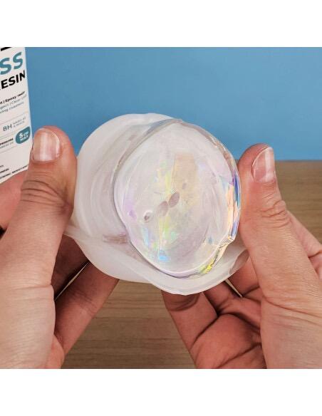 LIQUID GLASS RESIN - Resina epossidica trasparente ad effetto vetro (2:1) 300 gr