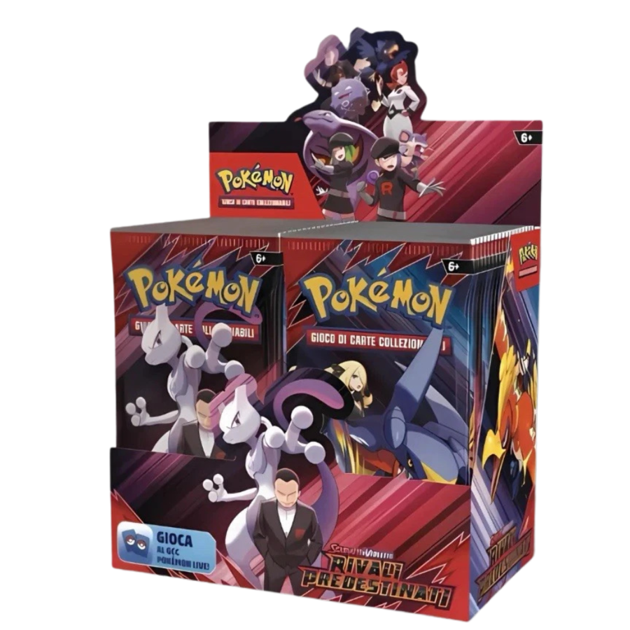 Pokemon rivali predestinati box da 36 buste SEALED italiano